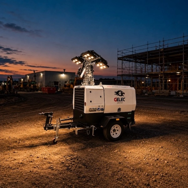 Mâts d'éclairage professionnels jusqu'à 9300 m2 d'éclairage - GELEC Energy Mâts d'éclairage professionnels jusqu'à 9300 m2 d'éclairage - GELEC Energy