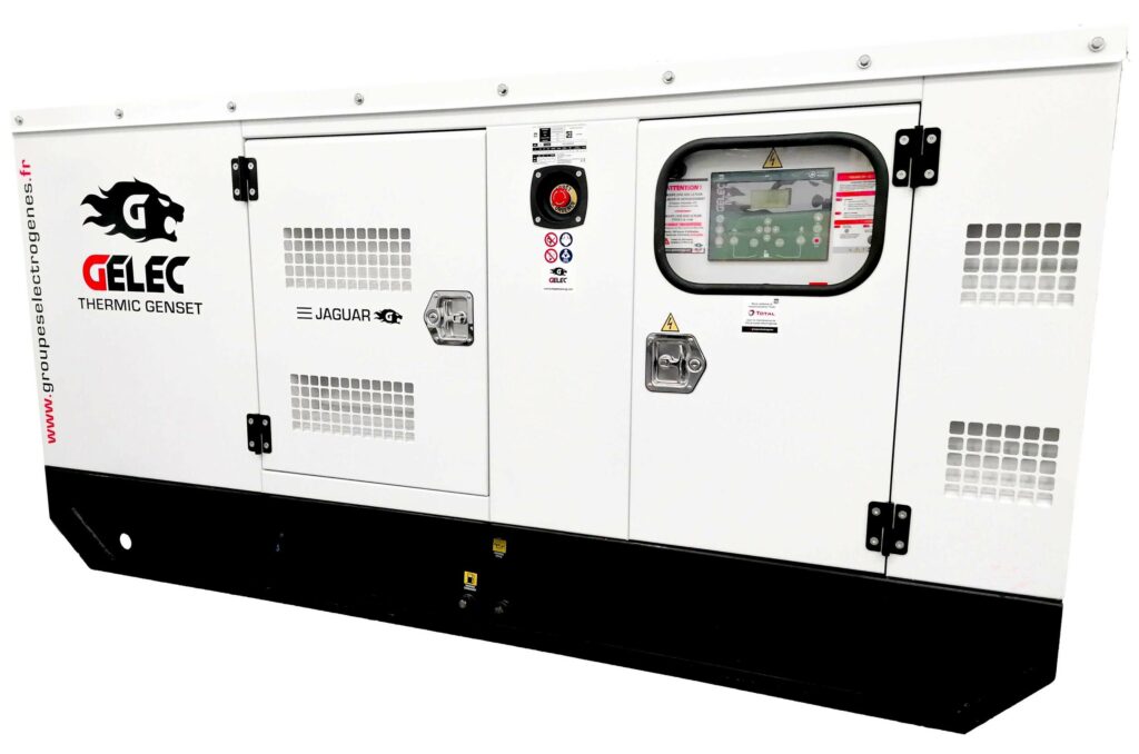 Groupe électrogène industriel gamme JAGUAR du 45 au 90 kVA