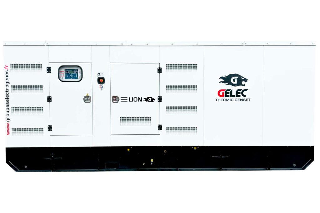 Groupe électrogène industriel gamme LION du 415 au 1100 kVA