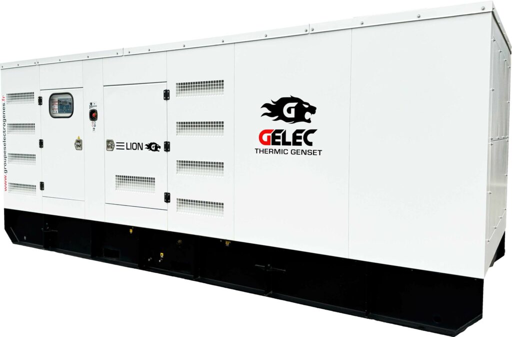 Groupe électrogène industriel gamme LION du 415 au 1100 kVA