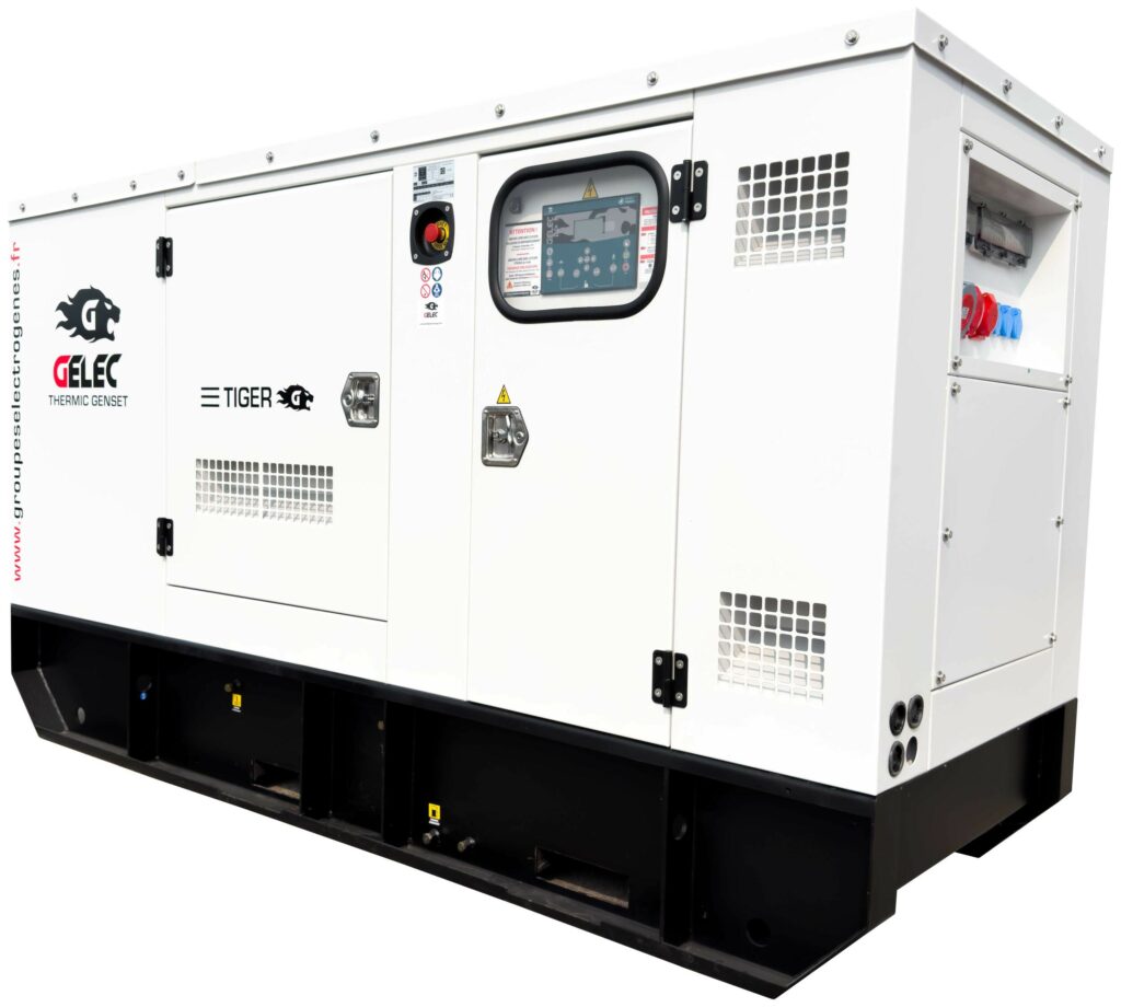 Groupe électrogène industriel gamme TIGER du 110 au 360 kVA